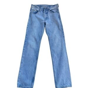 Brandy Melville J. Galt Womens Size‎ Medium Light Wash Denim Jeans Button Fly